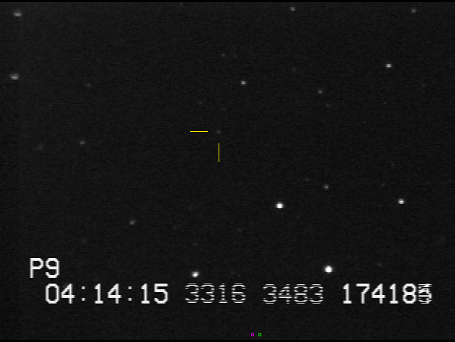 Star field for 03WL7 at sense-up x64 provided by John Keller