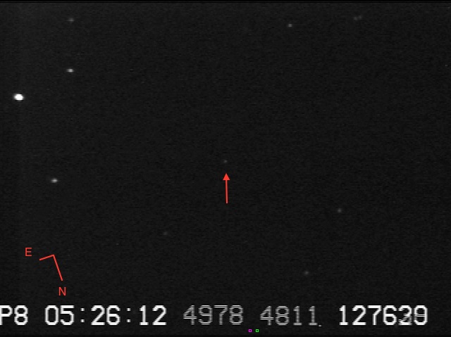 Starfield for 99HR11 at 64x taken from San Luis Obispo (poor seeing conditions)